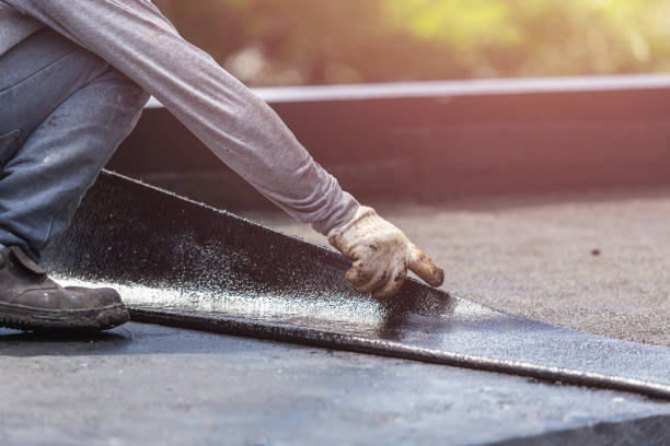 Professional Waterproofing technician working in Warners, NY